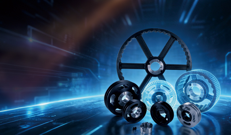 高速散熱V-皮帶輪